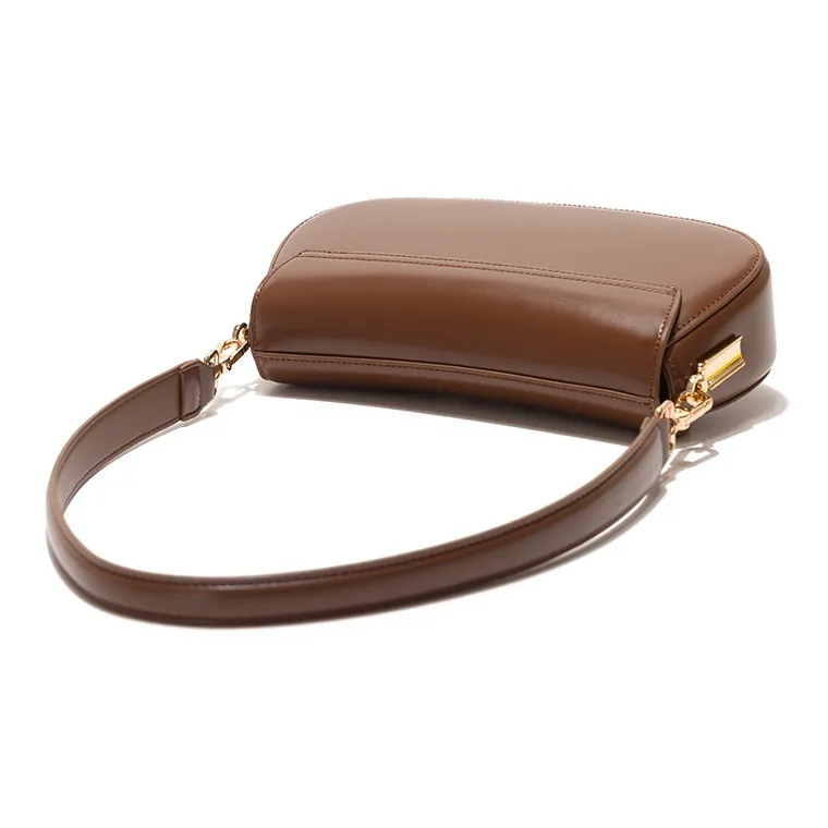 GXFMOD Genuine Leather Shoulder Bag Women's Black/Caramel-1