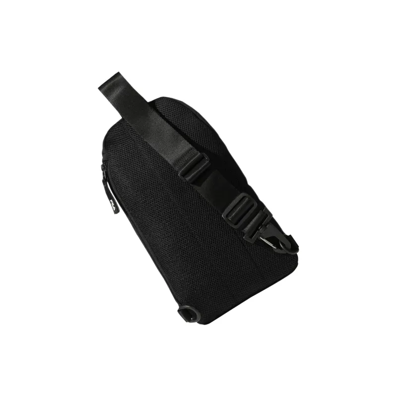 FILA Nylon Shoulder Bag, Sling Bag Regular Unisex Black-3