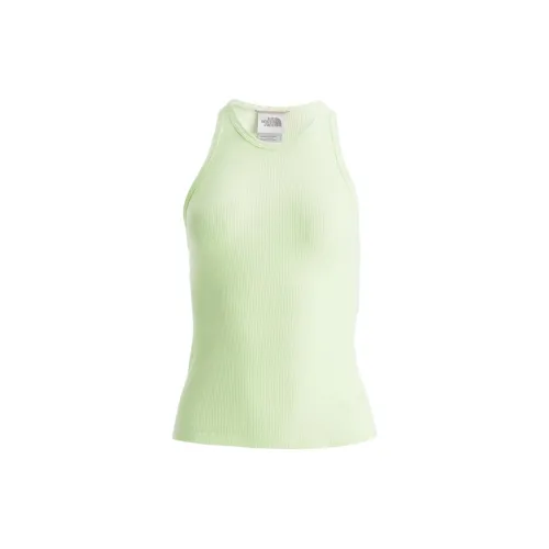 THE NORTH FACE Sleeveless Sports Shirts Women's Green Yellow