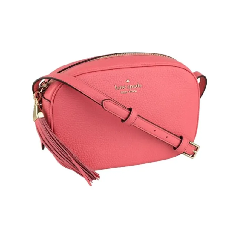 Kate Spade Leather Shoulder Bag Crossbody Bag Women's Pink-1