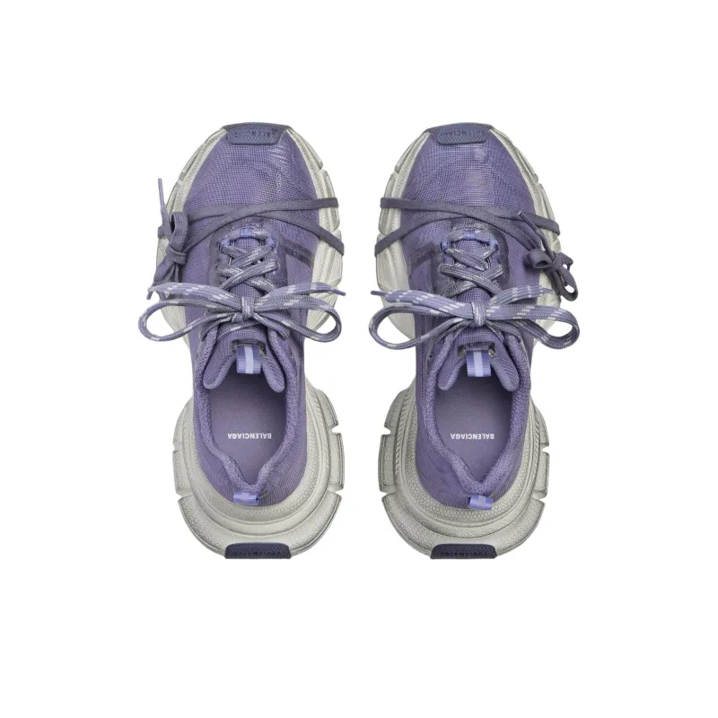 Balenciaga 3XL Qixi Festival Limited Edition Low Top Chunky Sneakers Women's Light Purple-4
