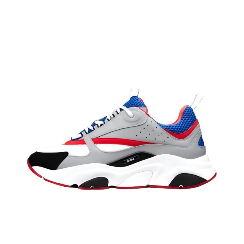 DIOR B22 White Red Blue-0