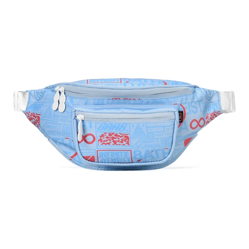 8atheist Polyester One Shoulder Crossbody Bag, Sling Bag, Fanny Pack Regular Unisex Blue-0