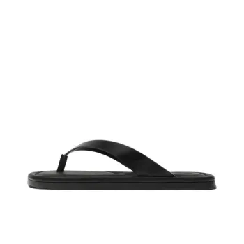 ZARA Odor-Resistant Abrasion-Resistant Flip Flops Men's Black