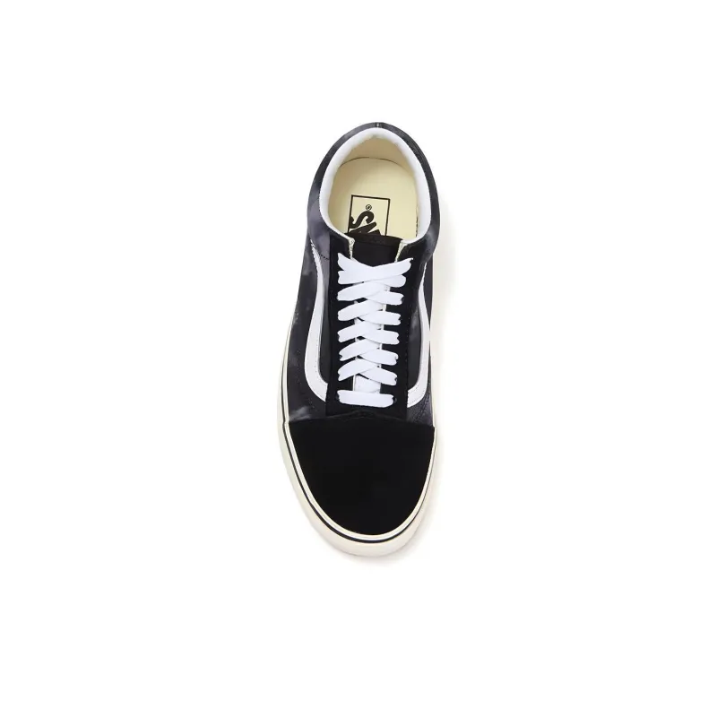 Vans Old Skool Slip Resistant, Abrasion Resistant, Breathable Low Top Skateboard Shoes Unisex Black-4