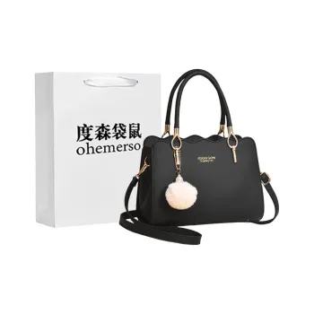 Dusen Kangaroo PU Handbag Regular Women's Multicolor