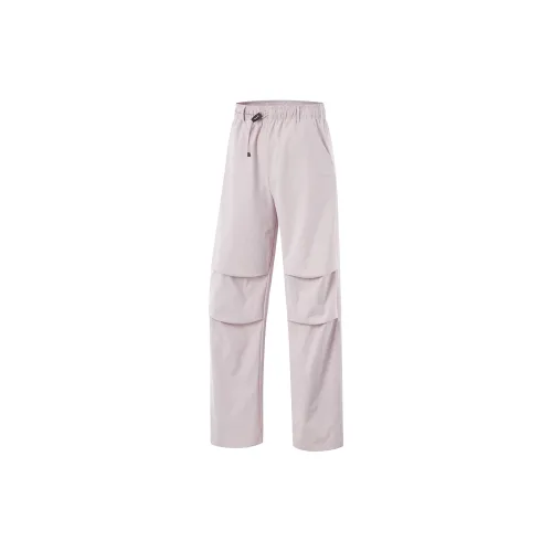 LiNing Fitness Series Knitted Sports Pants Women's Dusty Pink Purple