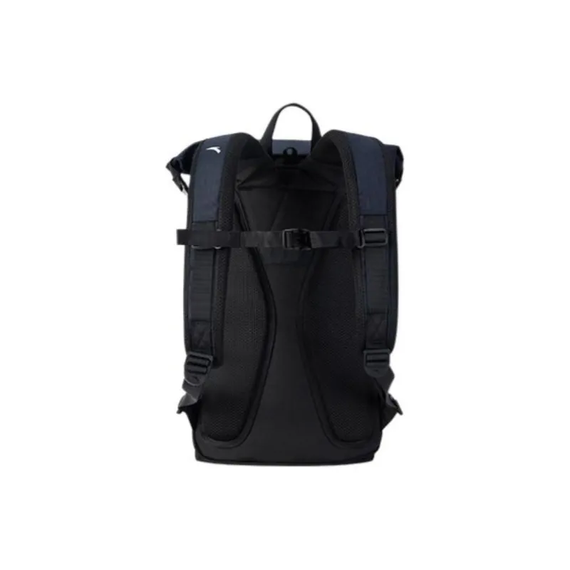 Anta Basketball Collection Fabric Backpack Regular Unisex Pure Navy Blue-2