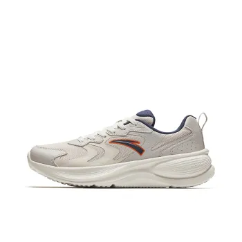 Anta Non-slip Wear-resistant Shock Absorption Low-Top Casual Running Shoes Men's Gray
