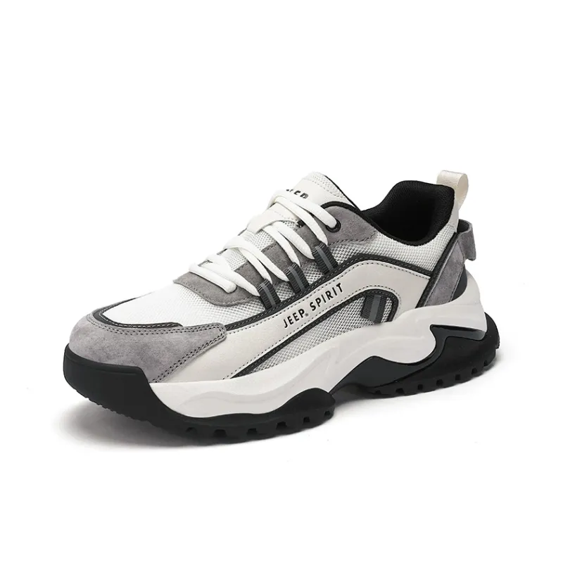JEEP SPIRIT Anti-Slip And Wear-Resistant Breathable Low-Top Casual Shoes Men's-64