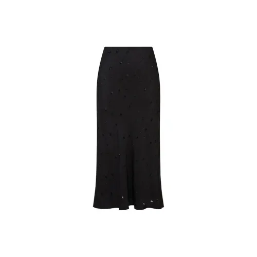 D'zzit Casual Long Skirts Women's Black