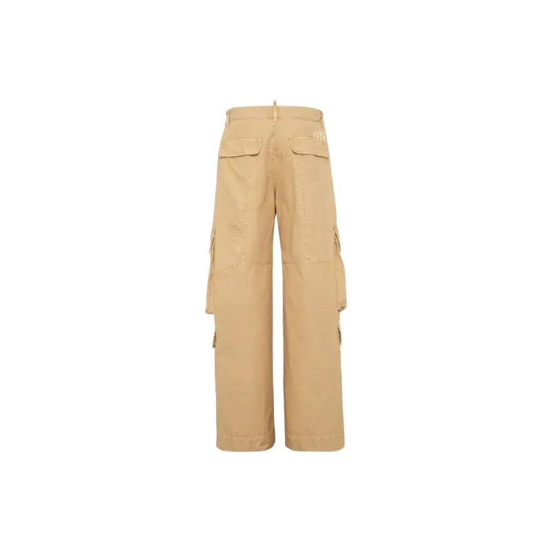 DSQUARED 2 Logo Printed Cargo Trousers-1