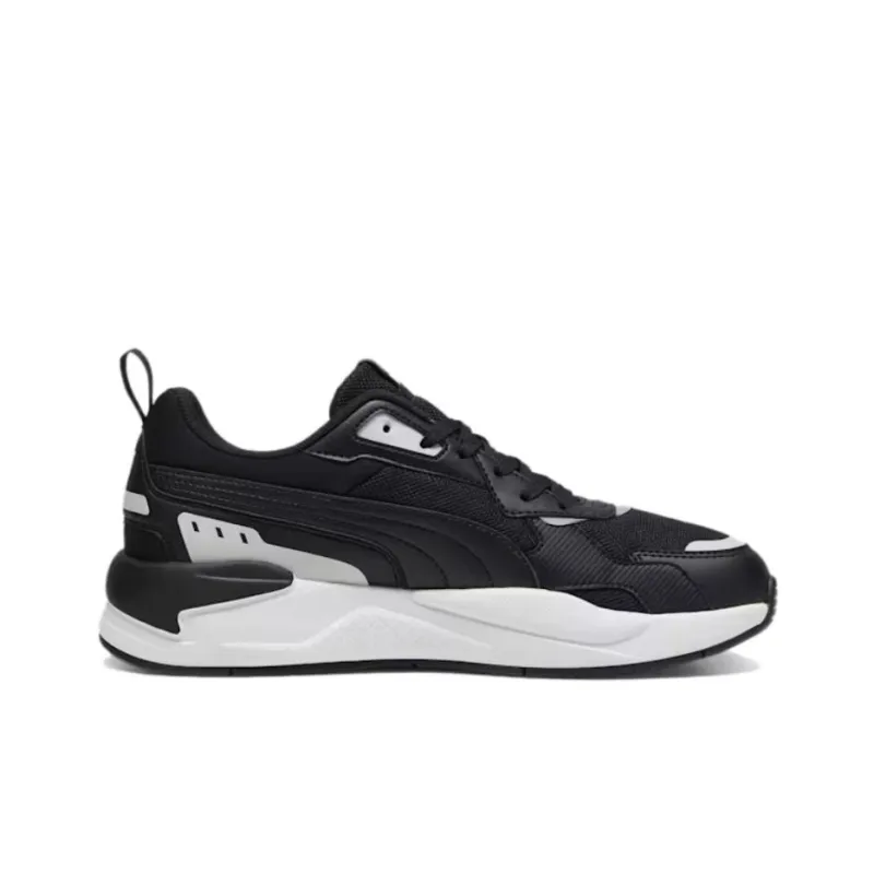 PUMA X RAY Anti Slip Wear Resistant Low Top Casual Running Shoes Unisex Black White-1