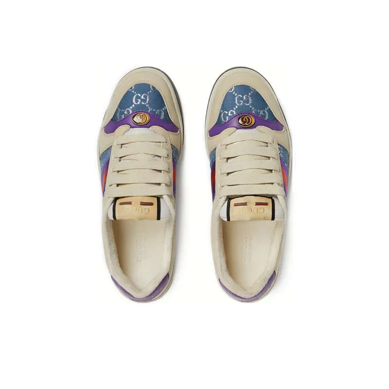GUCCI Women's Screener 'Blue Gg Lamé' Women's-2