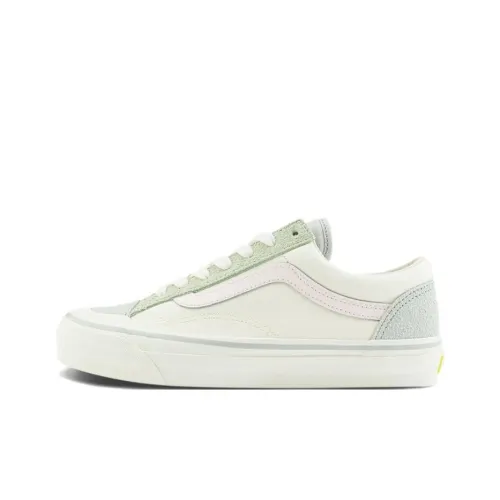 Vans Skateboard Shoes Unisex Low-Top White/Green/Pink