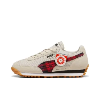 PUMA Porsche Legacy Anti Slip Wear Resistant Low Top Training Shoes Unisex Beige
