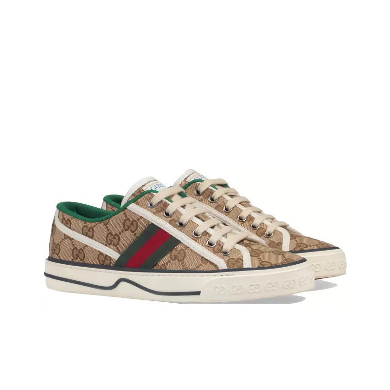 GUCCI Women's Tennis 1977 'Beige Ebony' Women's-1