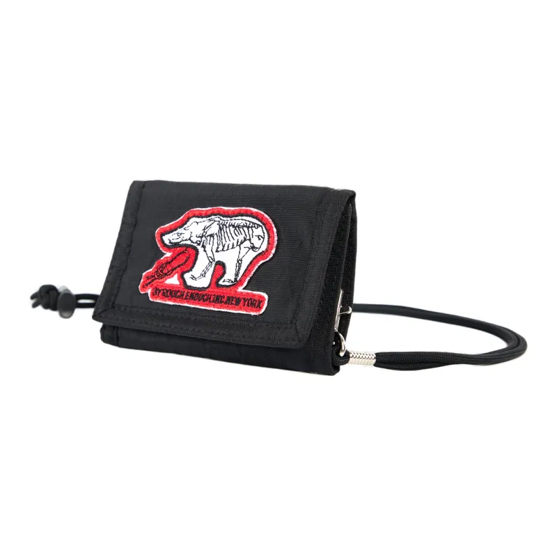 Rough Enough Canvas Canvas Bag Wallets Unisex Black-0