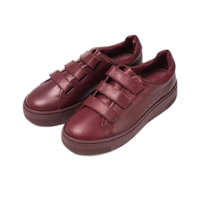 Sandro Low Top Casual Shoes Women's Red-1