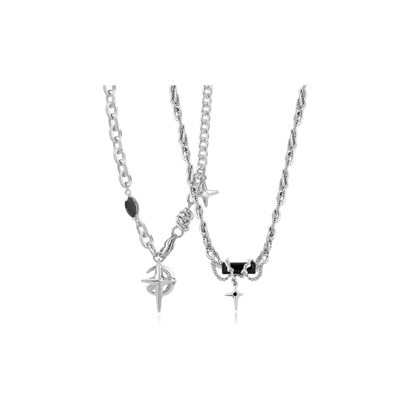 MISS TOOYA Titanium Steel Necklaces Unisex-10
