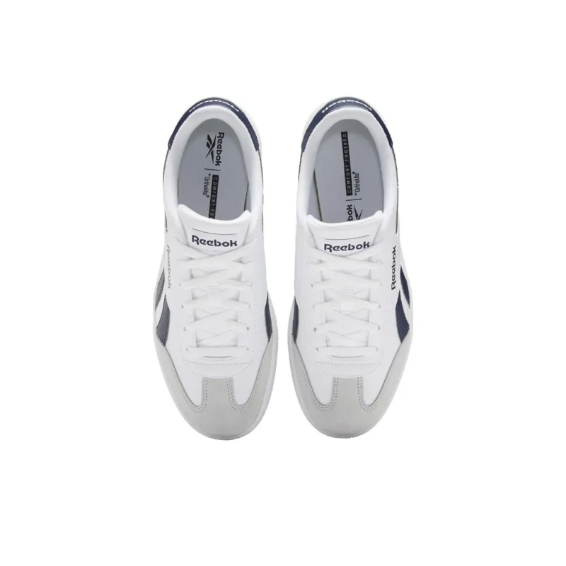 Reebok Smash Edge S Slip Resistant, Abrasion Resistant, Lightweight Low Top Skateboard Shoes Unisex White-3