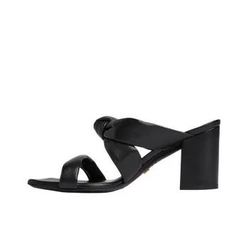 Stuart Weitzman/SW Playa Slide Slippers 7.5cm Women's Black