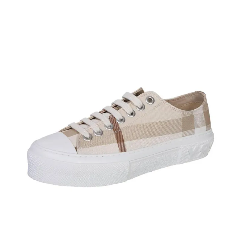 Burberry Check-print Low-top Sneakers-2