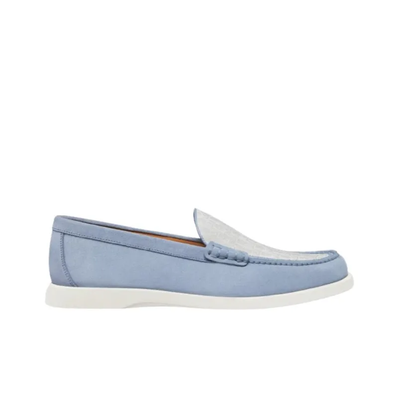 DIOR Granville Loafers Men's Blue-1