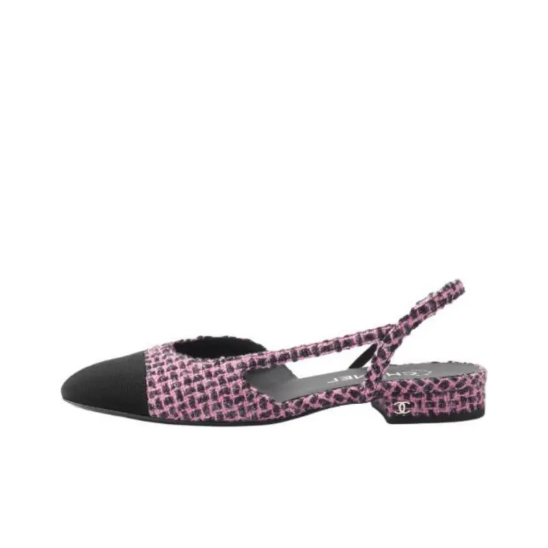 CHANEL 24B Casual Single Shoes Women's Purple-0