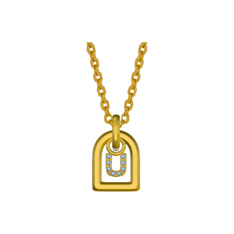 NEVERFAR S925 Silver Thick 18K Gold Plated Necklaces Women's-20