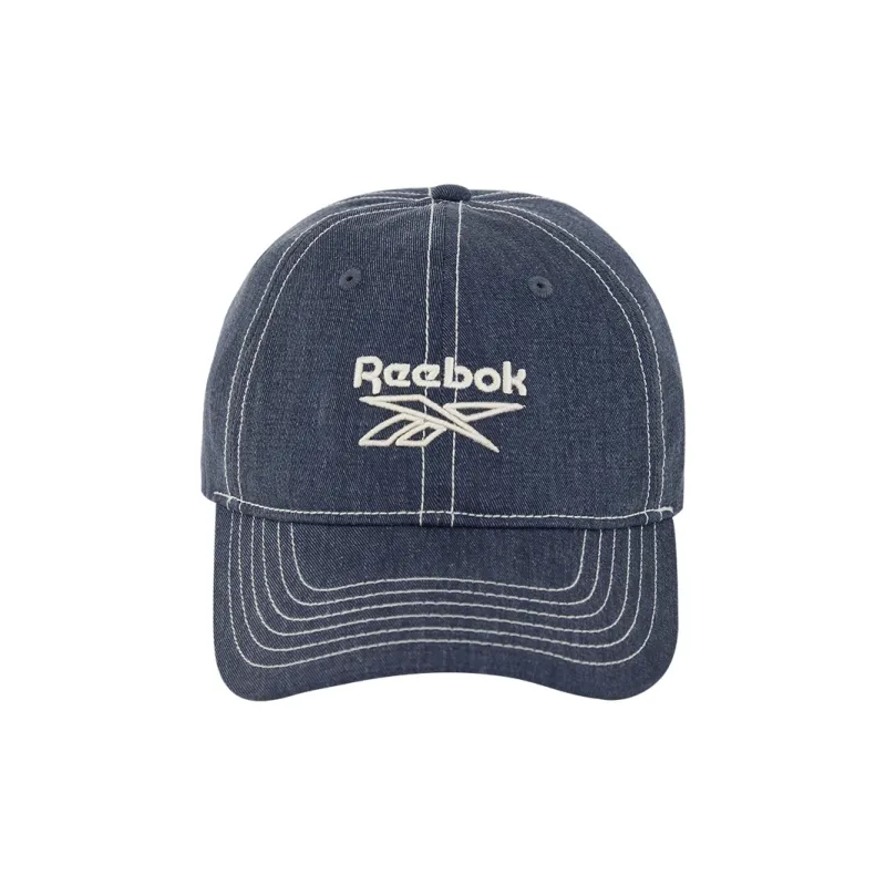 Reebok Cotton Baseball Caps Unisex Denim Blue/Pink/Black/Gray-0