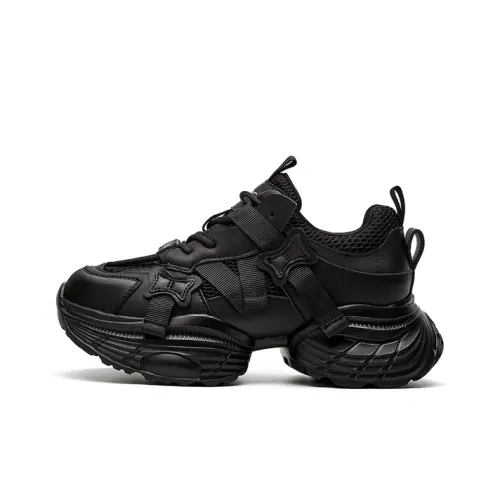 Jin Baichuan Wear-resistant And Lightweight Low-Top Chunky Sneakers Women's