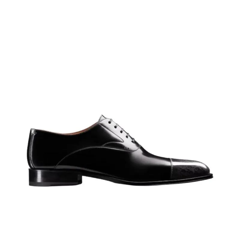 DIOR Dior Timeless Dress Shoes Men's Black-1
