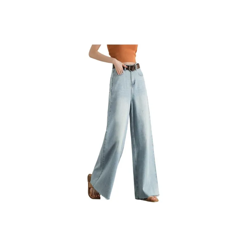 SENTUBILA Jeans Women's Mountain Tai Blue-4