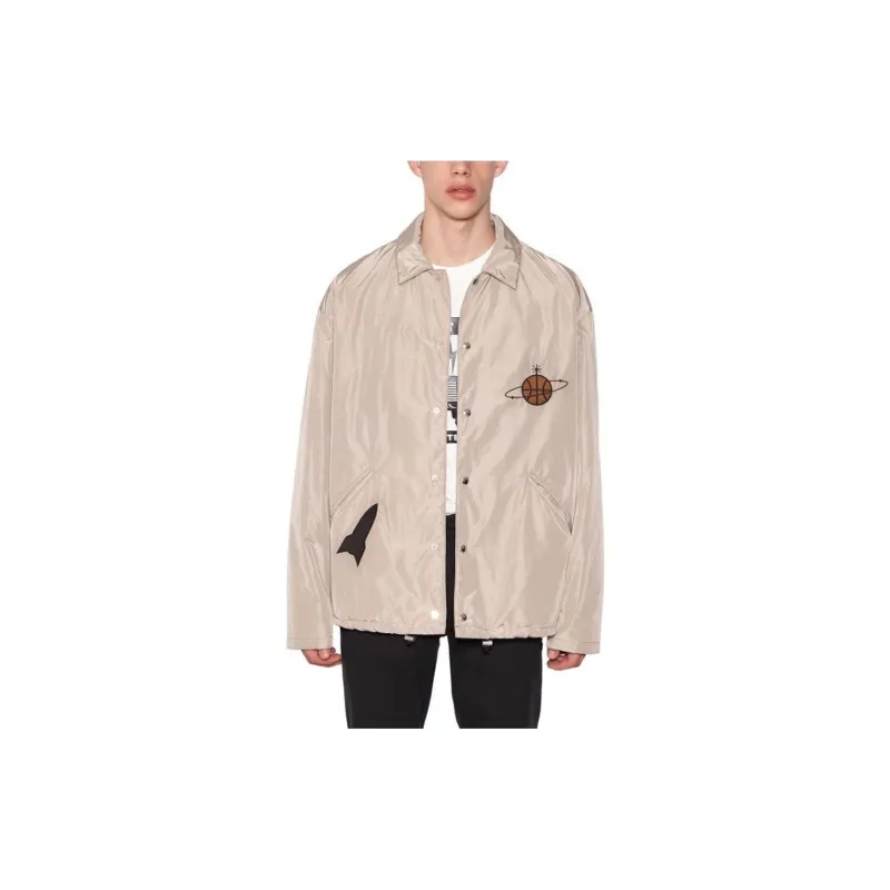 Just Don Patch detail Shirt Jacket-1