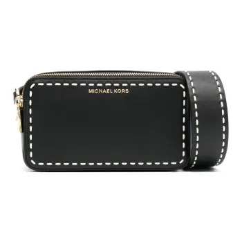MICHAEL KORS Calfskin Crossbody Bag Shoulder Bag Women's Black