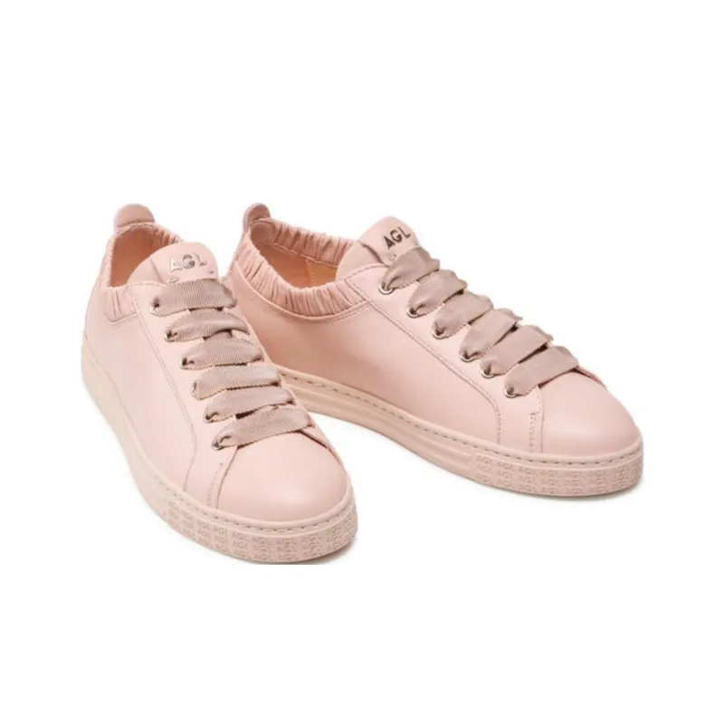 AGL Wear-Resistant Low-Top Skateboard Shoes Women's Pink-2