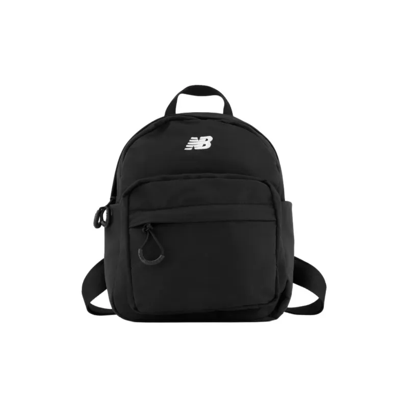 New Balance Fabric Backpack Small Size Unisex Black-0