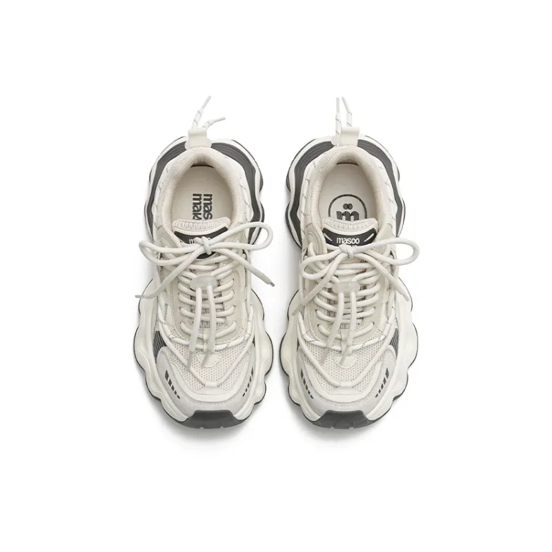 MASOOMAKE Breathable Height Increase Chunky Sneakers Women's-11