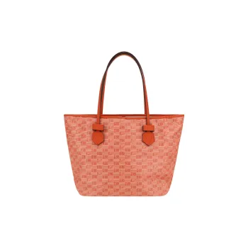 MOREAU Polyester Tote Bag Shopping Bag Handbag Shoulder Bag Women's Orange
