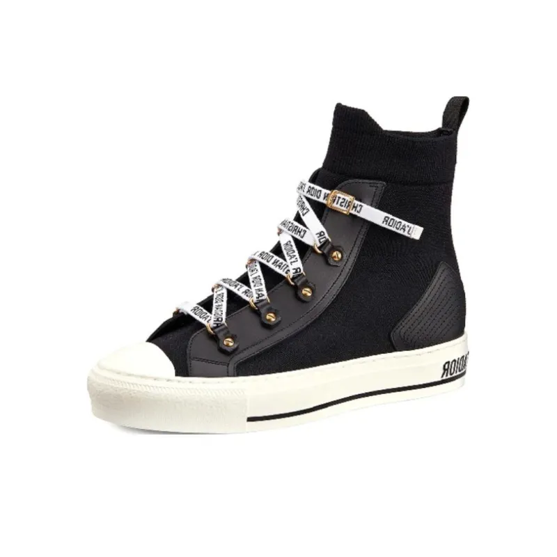 DIOR Walk N DIOR High Top Sneaker Technical Mesh Calfskin Women's-3