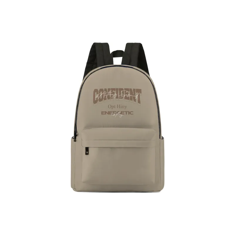 HINY Polyester Backpack 13 Inch Laptop Bag Regular Unisex White-11