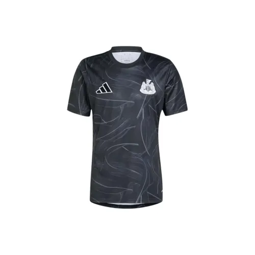 Adidas Newcastle United FC Soccer Jerseys Men Black Gray