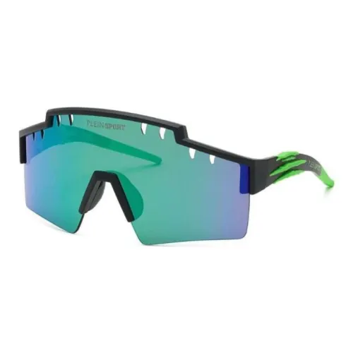 PLEIN SPORT Shield-frame Mirrored Sunglasses