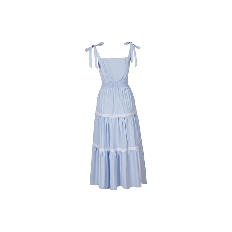 Incolore Slip Dresses Women's Blue-1