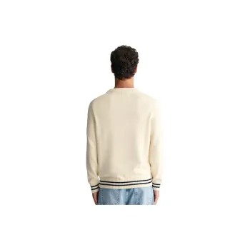 GANT Knitwear Men's Cream White