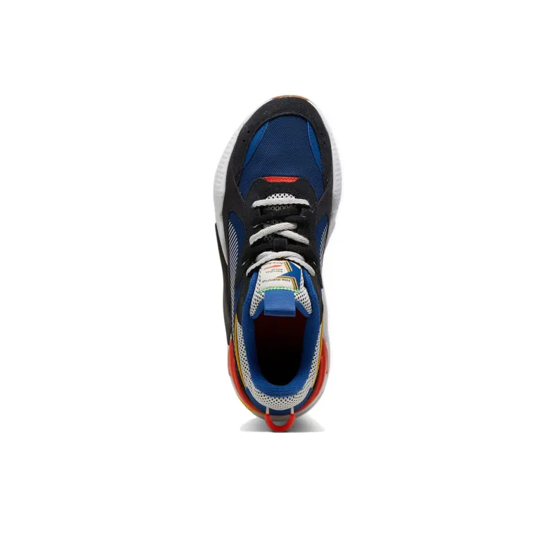 PUMA RS X Anti Slip Wear Resistant Low Top Casual Shoes Unisex Black Blue-3