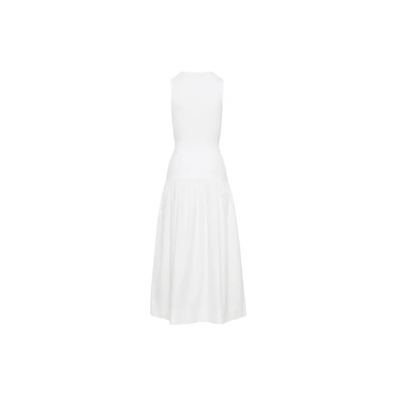 ARITZIA Babaton Worldly Dress Sleeveless Dress Women's WHITE/White-1