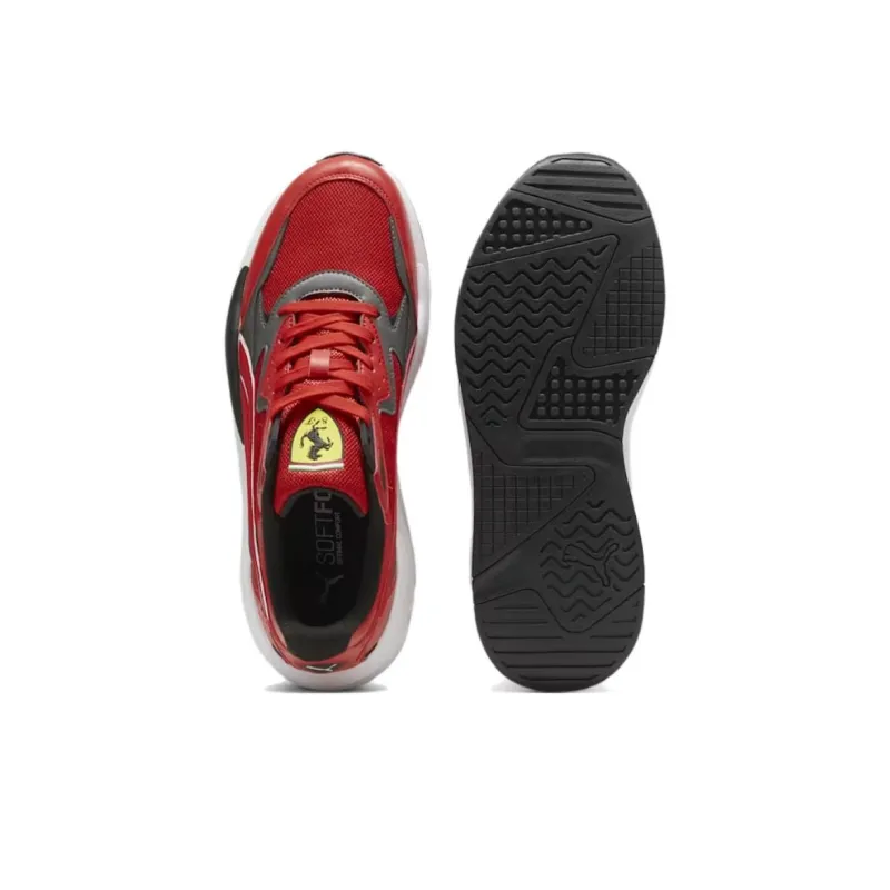 PUMA X Ray Speed Slip Resistant Low Top Training Shoes Unisex Red-3