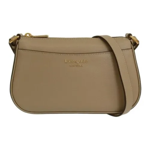 Kate Spade Leather Crossbody Bag Shoulder Bag Women's Brown